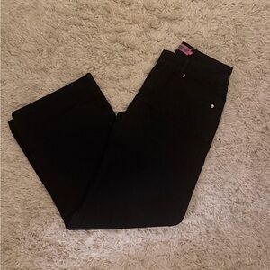 Edikted Black Flare Jeans